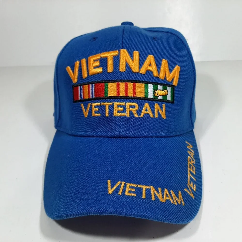 Vietnam Veteran Mens Adjustable Hat Baseball Cap E